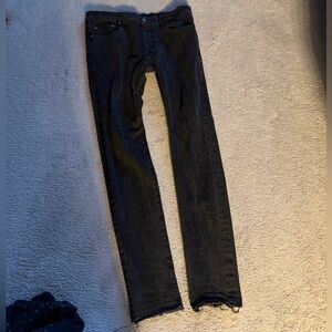 Saint Laurent Men's Dark Skinny Jeans